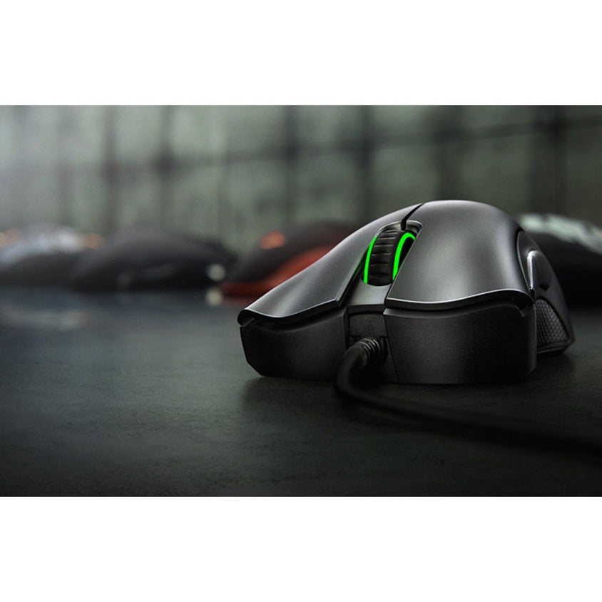 Razer DeathAdder Essential Gaming Mouse - Optical - Cable - Black - USB Type A - 6400 dpi