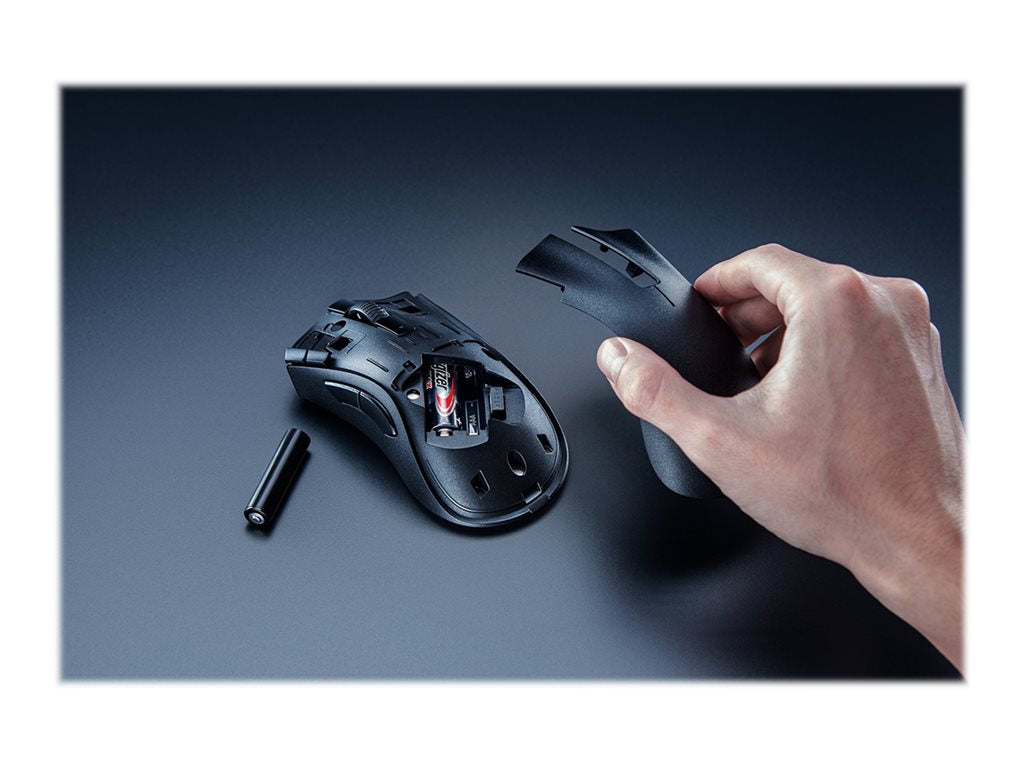 Razer DeathAdder V2 X HyperSpeed - Mouse - ergonomic - right-handed - optical - 7 buttons - wireless - Bluetooth, 2.4