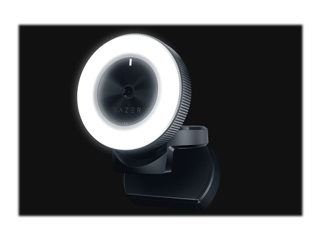 Razer Kiyo - Webcam - color - 4 MP - 1920 x 1080 - audio - USB 2.0 - MJPEG, H.264, YUV2