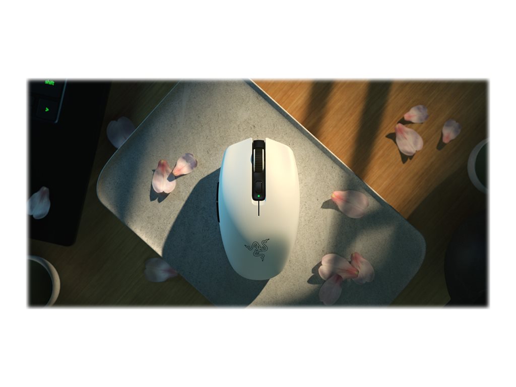 Razer Orochi V2 - Mouse - right-handed - optical - 6 buttons - wireless - Bluetooth, 2.4 GHz - white