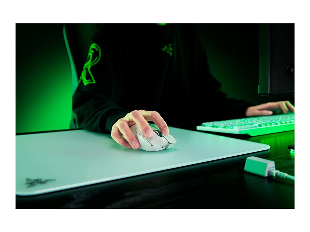 Razer Viper V3 Pro - Mouse - right-handed - optical - 6 buttons - wireless, wired - USB - white