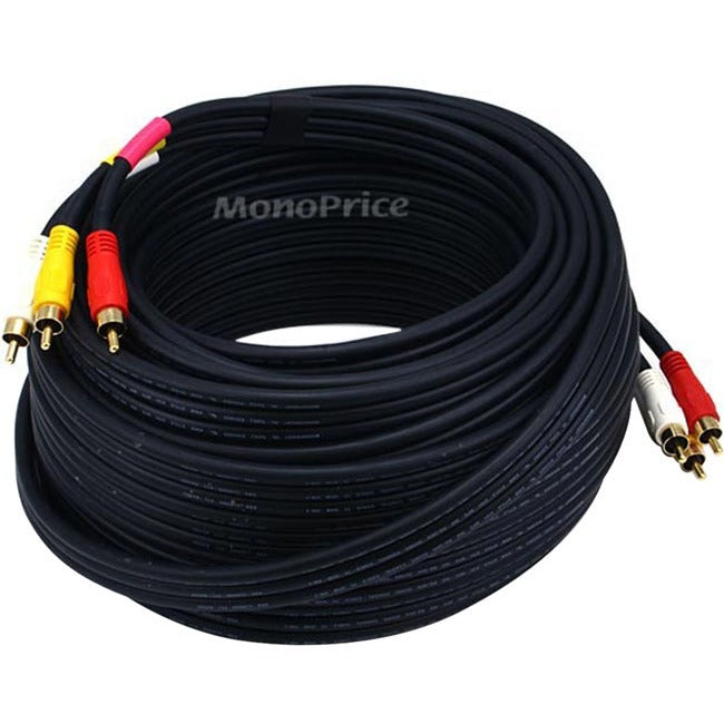 Rca Coax Comp V & Stereo A Cable_ 50Ft