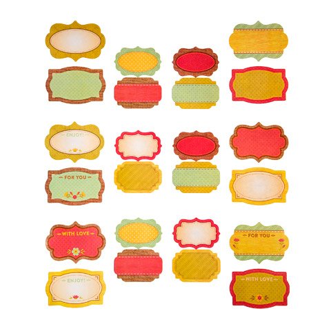 Recipe Labels 24Pk - Halloween