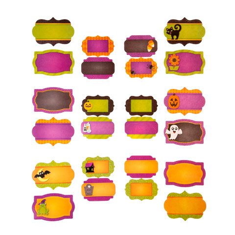 Recipe Labels 24Pk - Halloween