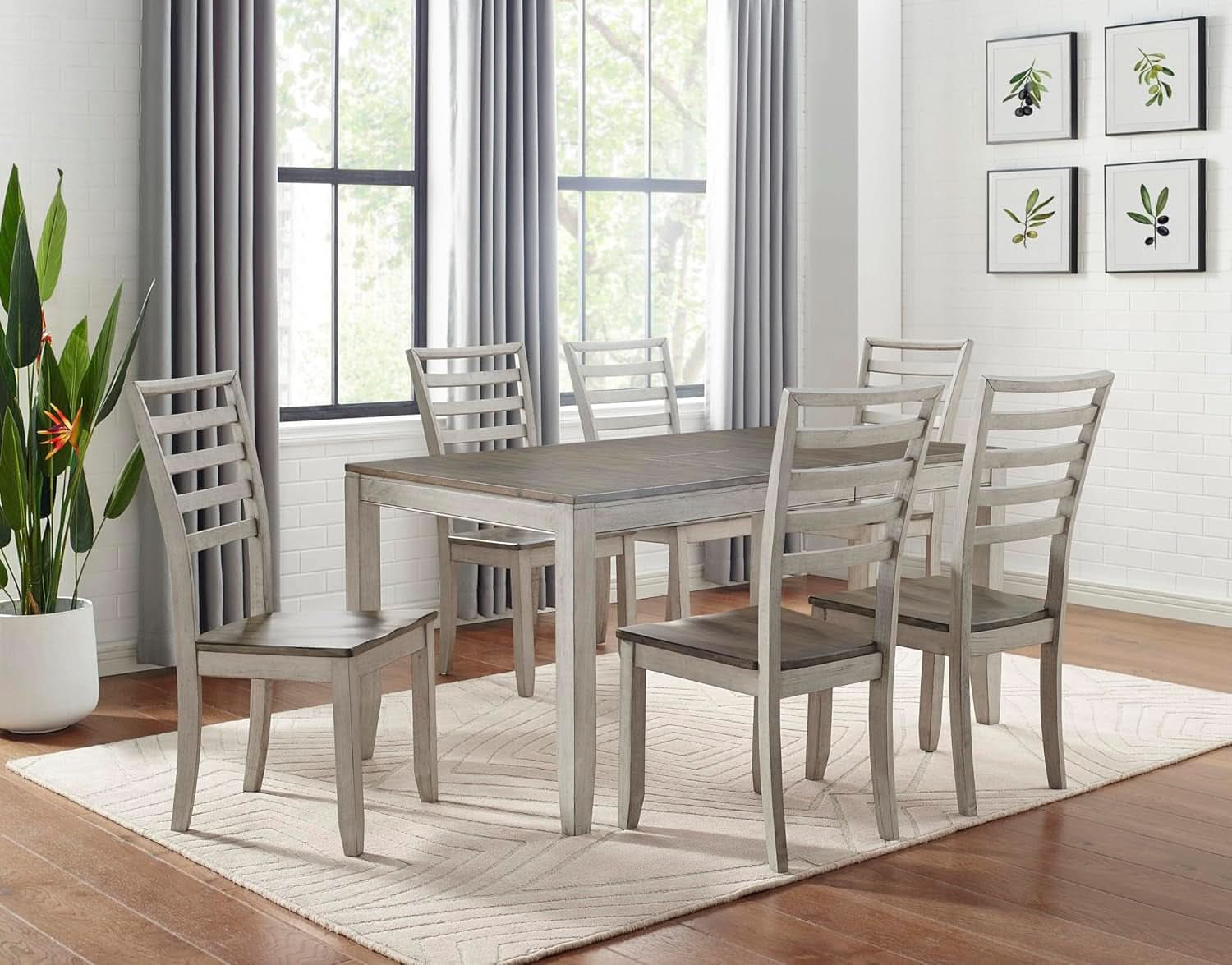 Rectangular Dining Table 48 To 60 Inches Butterfly Leaf