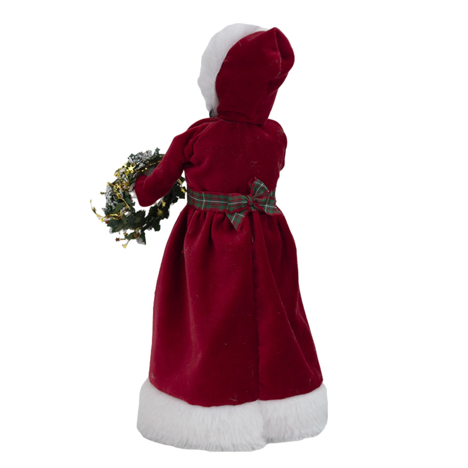 Red Velvet Mrs. Claus - 13 Inch