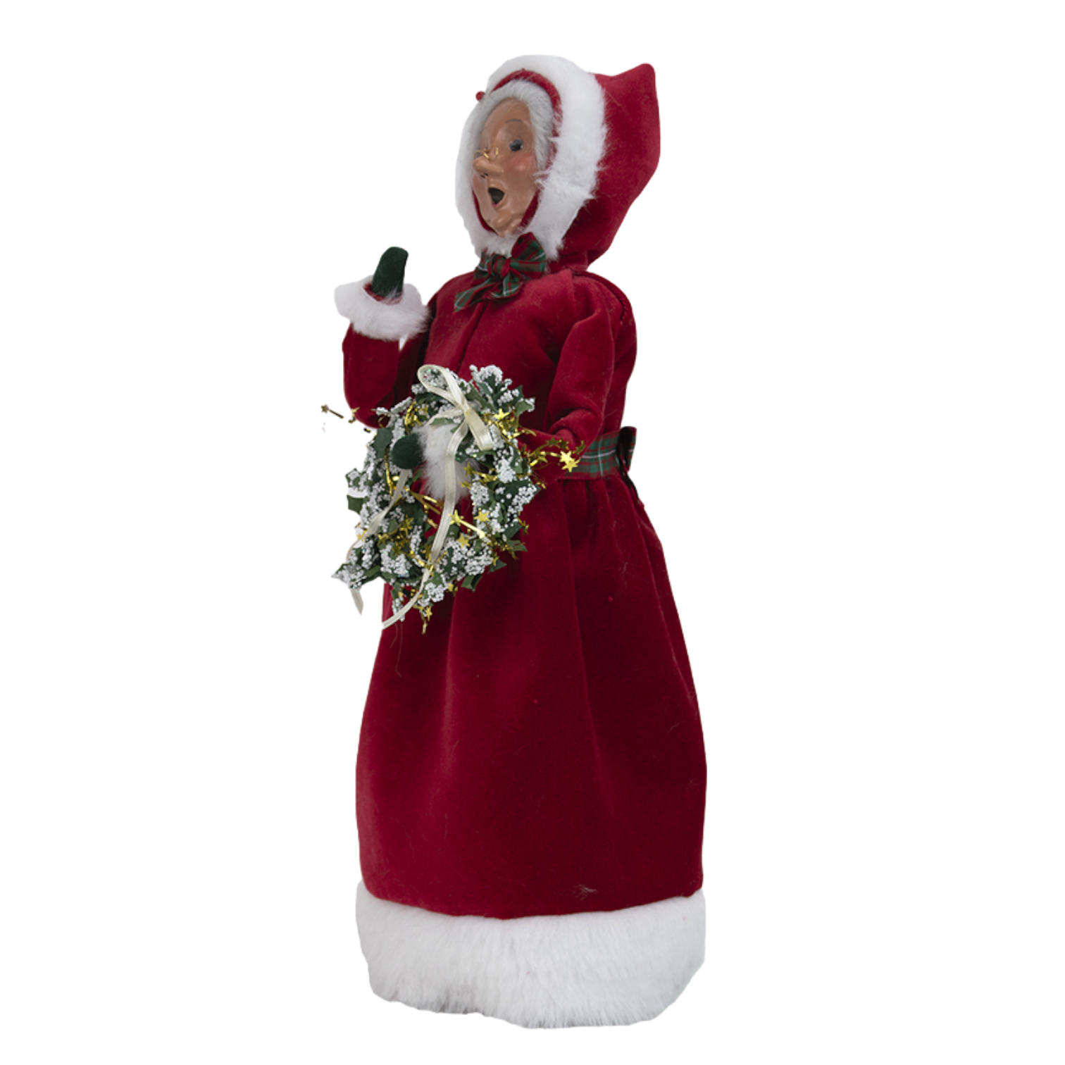 Red Velvet Mrs. Claus - 13 Inch