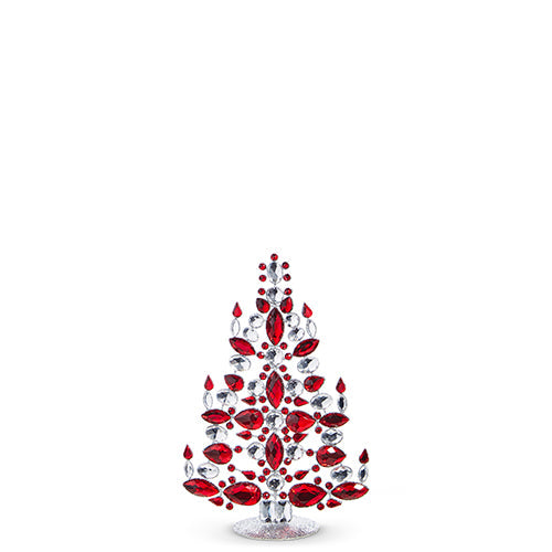 Red and Clear Jeweled Tree