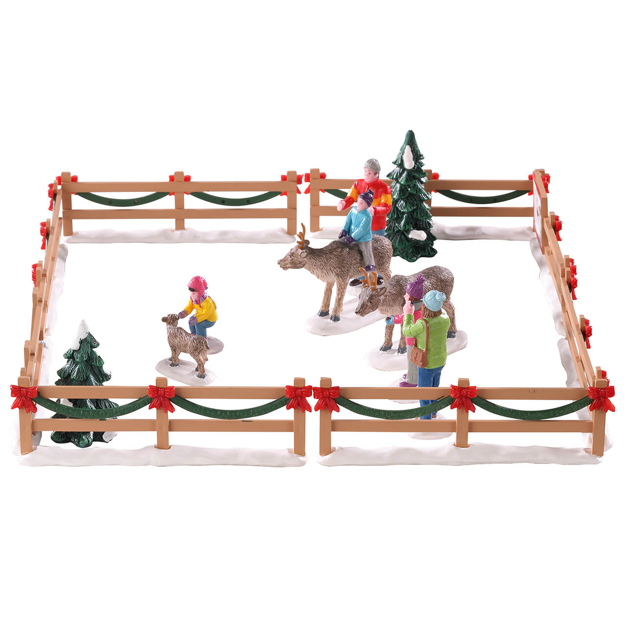 Reindeer Petting Zoo - 17 Piece Set