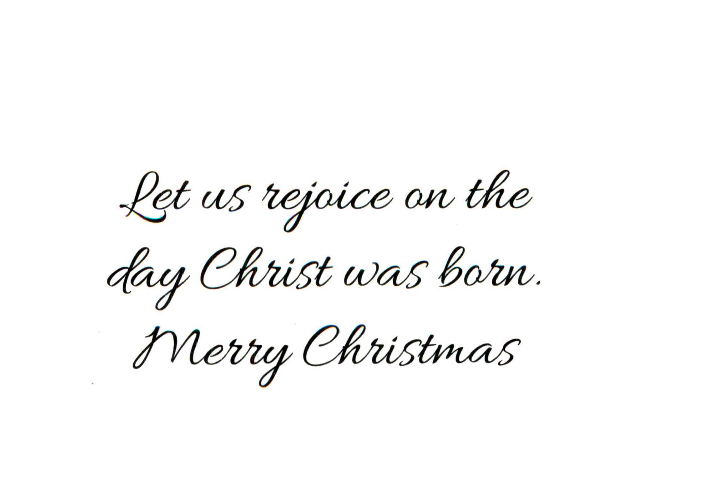 Religious Christmas 16 Card Set - A Time for Peace