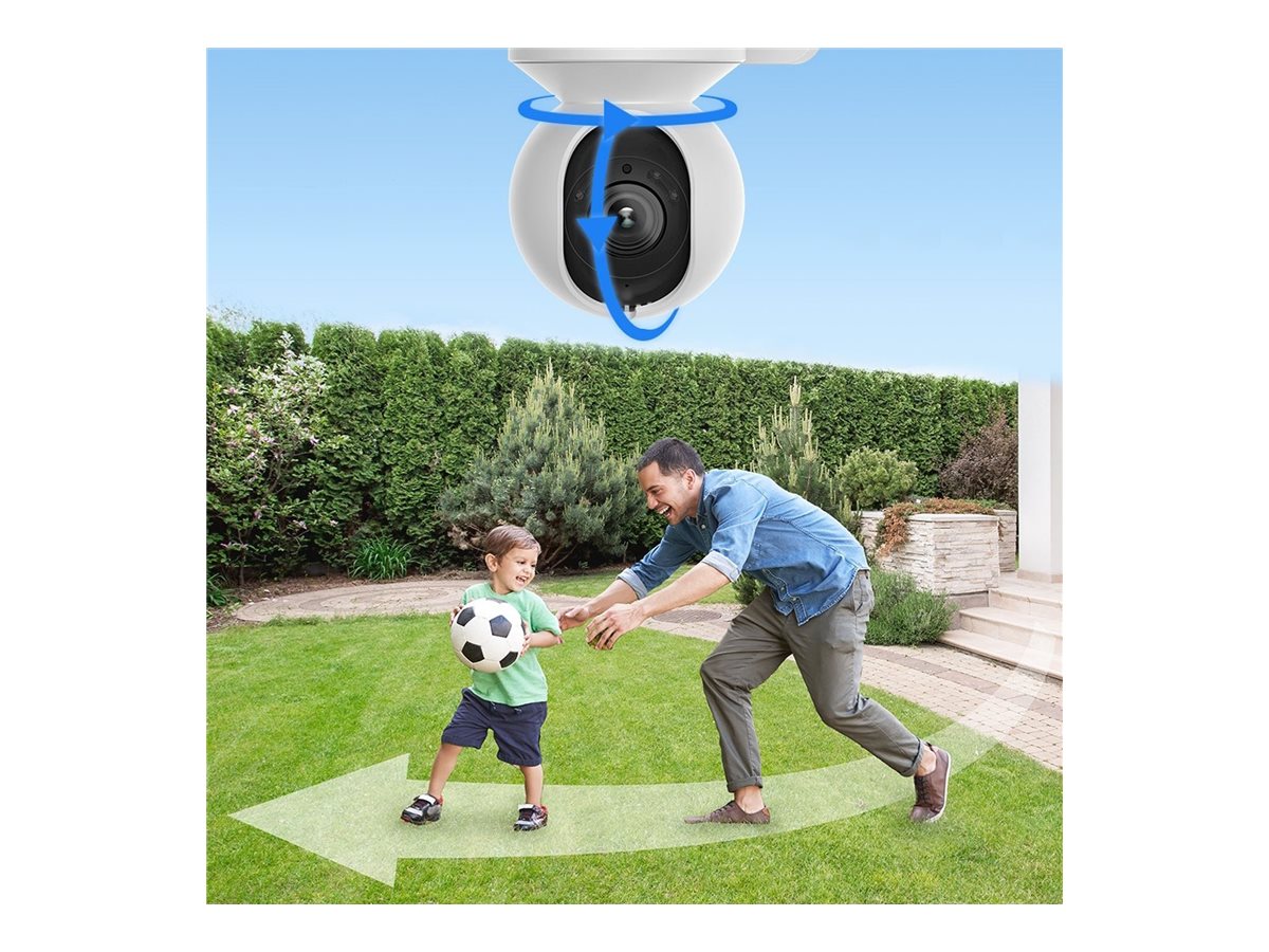 Reolink - Network surveillance camera - indoor, outdoor - waterproof - color (Day&Night) - 8 MP - 3840 x 2160 - 4K - vari-focal TP4KEXT