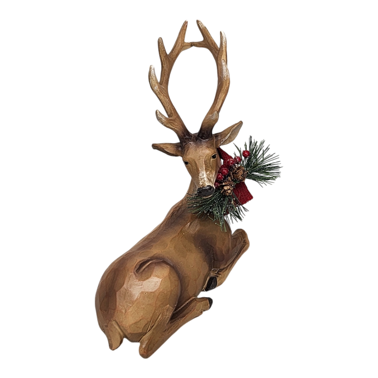 Resin Deer Figurine - Laying Down