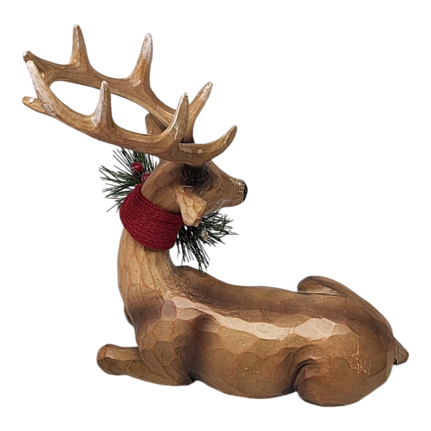 Resin Deer Figurine - Laying Down