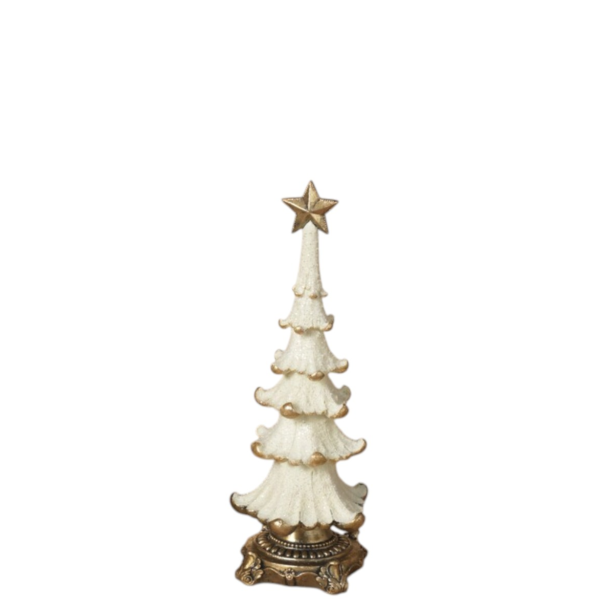 Resin and Stone Decorative Christmas Tree -