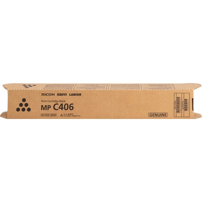 Ricoh Black Toner For Use In Mpc306 Mpc307 Mpc406 Mpc407 Estimated Yield 17,000