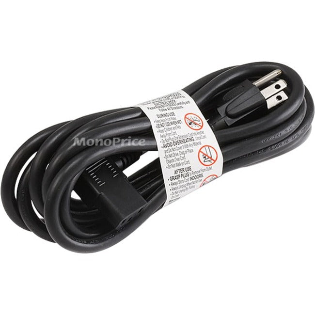Right Angle Power Cord Cable 10Ft Mpr-7681