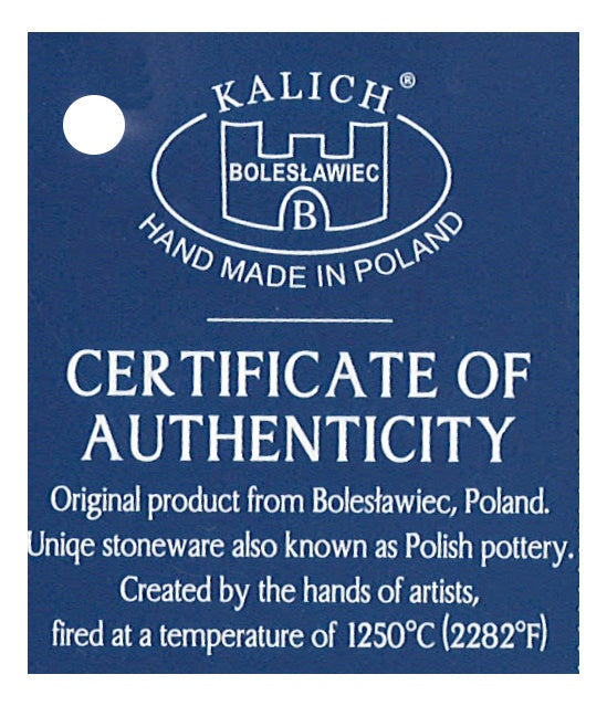 Rocking Horse Ornament - Blue Meadow Pattern