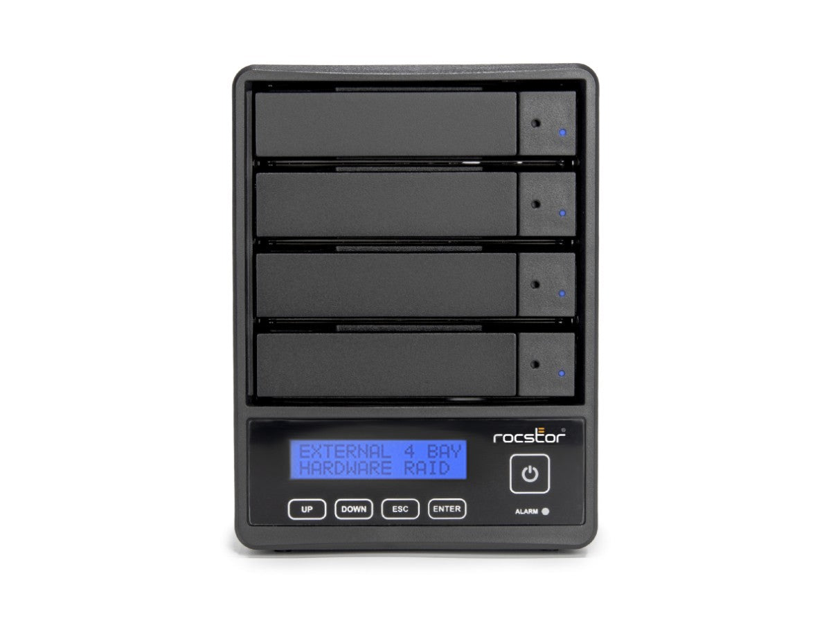 Rocpro U35 88TB Desktop RAID Drive USB 3.2 for Professionals