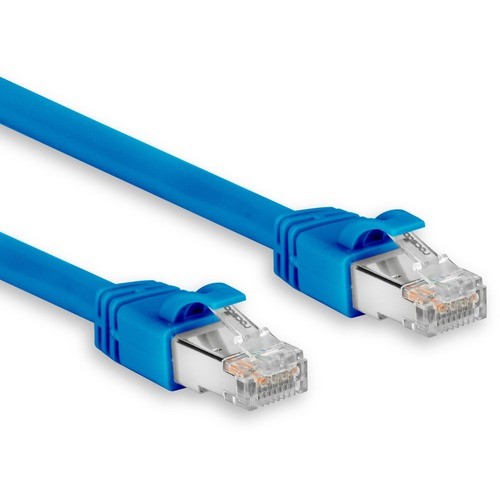 Rocstor 50FT CAT6A Ethernet Cable Snagless Blue