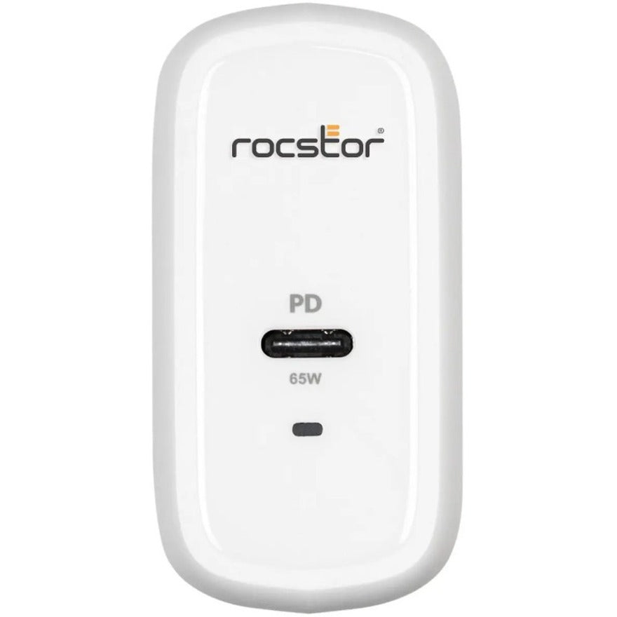Rocstor 65W Smart Usb-C Power Ac Adapter Charger
