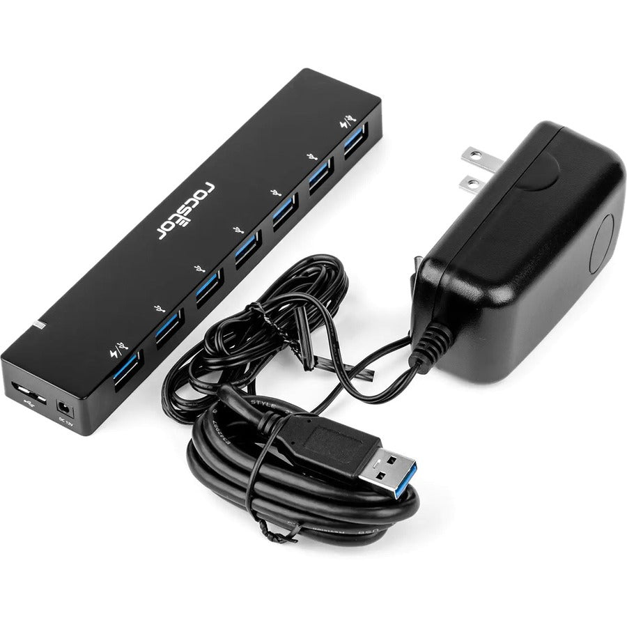 Rocstor 7-port USB Hub Y10P003-B1