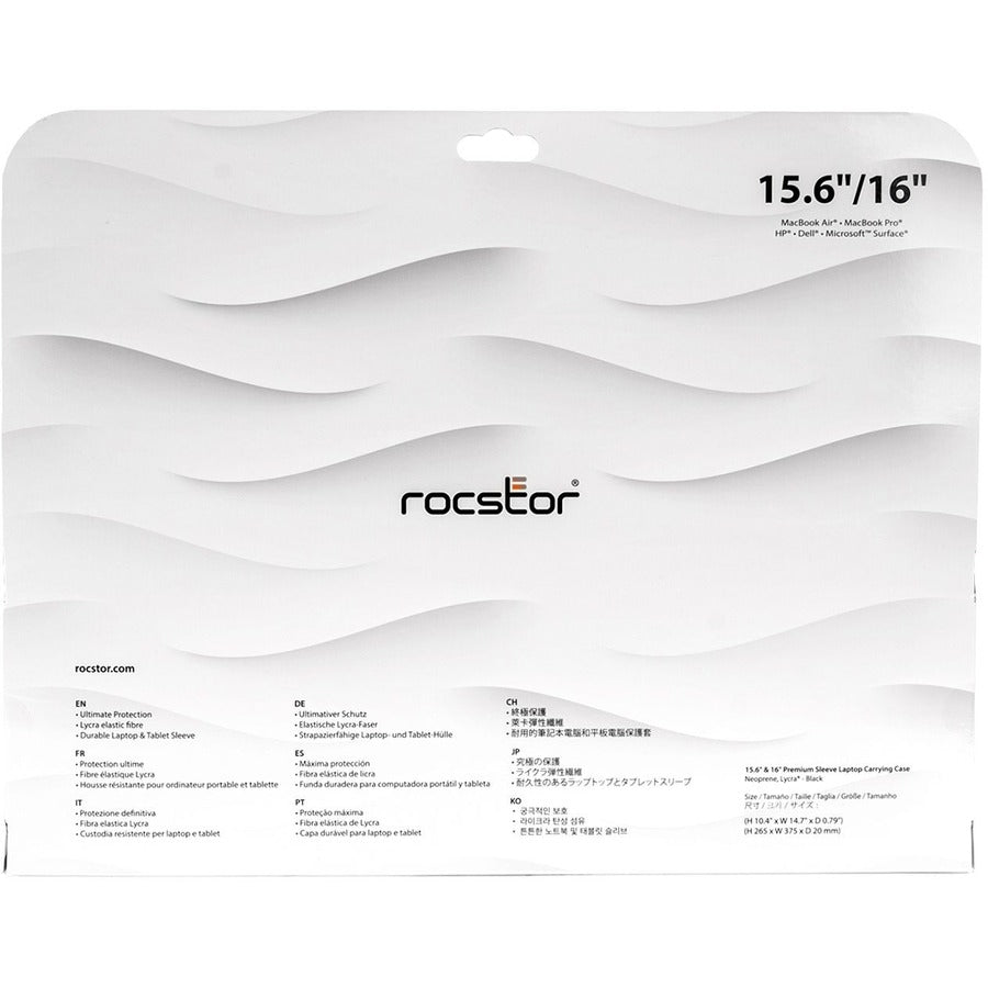 Rocstor Carrying Case (Sleeve) For 15.6" To 16" Notebook