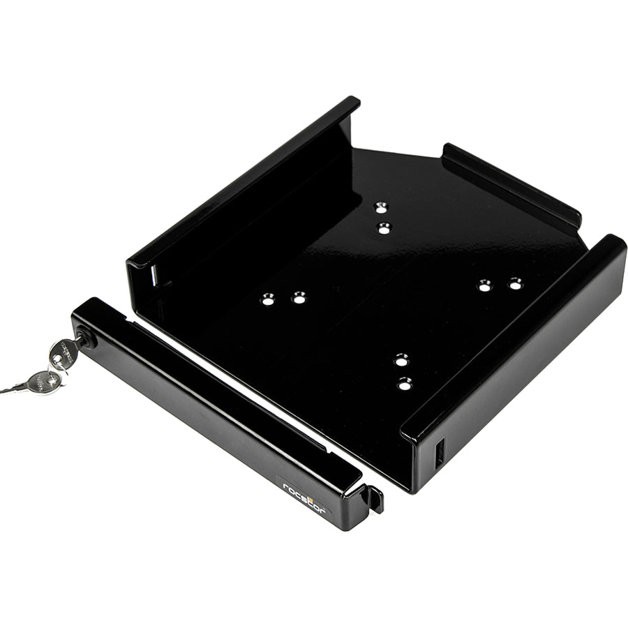 Rocstor Desktop/Wall Mount for Mac mini - Black - TAA Compliant Y10RMM1-01