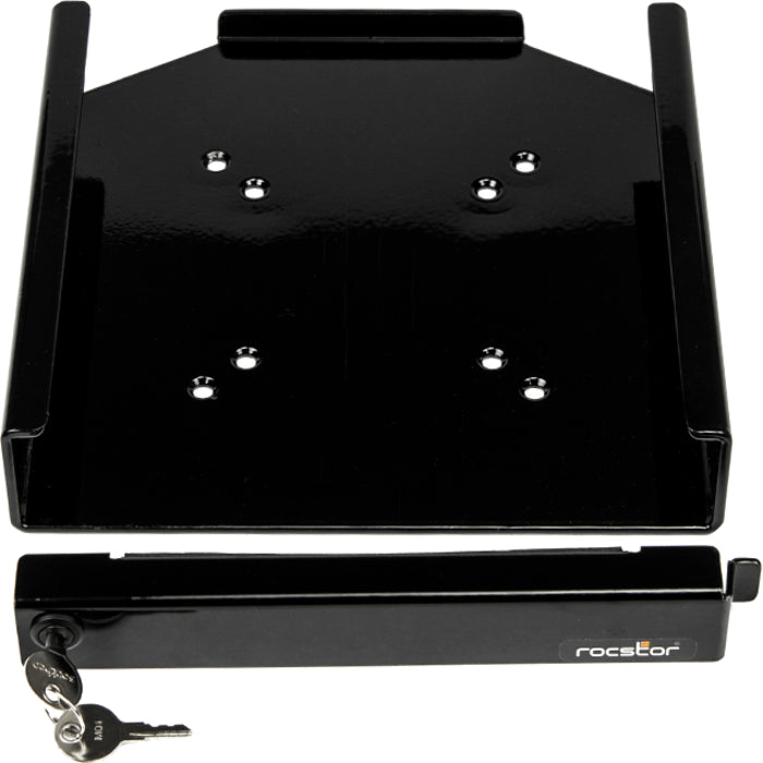 Rocstor Desktop/Wall Mount for Mac mini - Black - TAA Compliant Y10RMM1-01