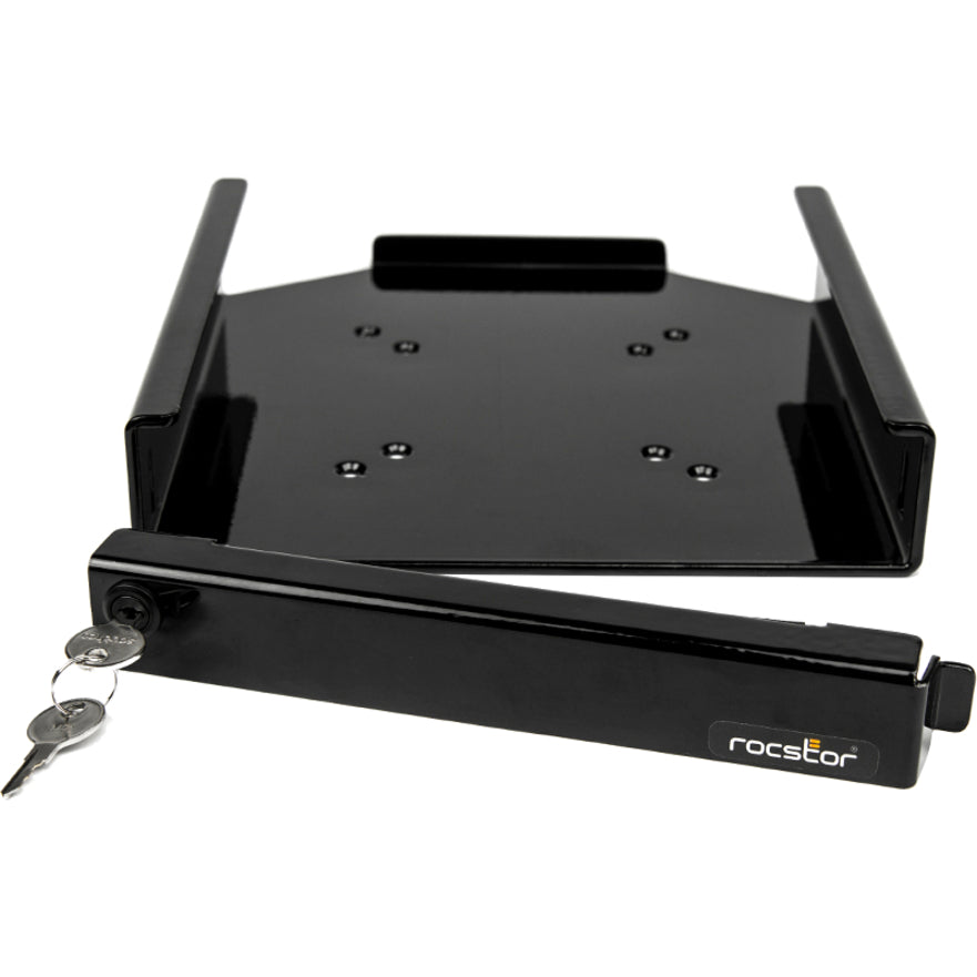 Rocstor Desktop/Wall Mount for Mac mini - Black - TAA Compliant Y10RMM1-01