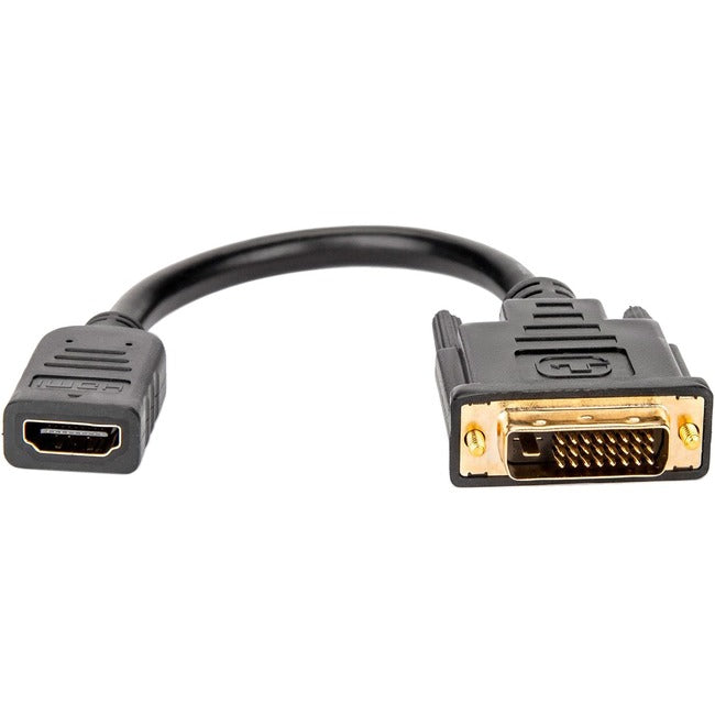 Rocstor HDMI to DVI-D Video Cable Adapter - 8in - HDMI Female to DVI Male Y10C123-B1