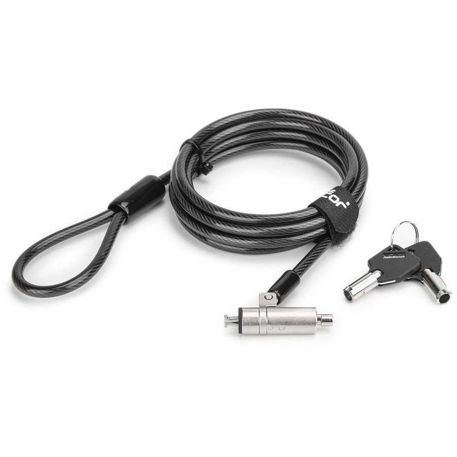 Rocstor N19 Security Cable Lock For Nano-Shaped Slots - (2) Keys - Taa