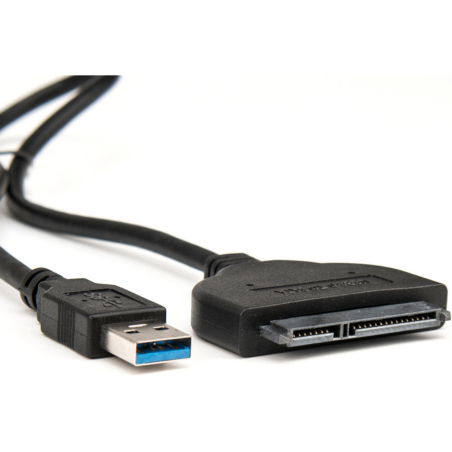 Rocstor Premium 20In 2.5" Sata Iii To Usb 3.0 Hard Drive Adapter Cable W/ Uasp - Sata To Usb 3.0 Converter For Ssd / Hdd - Sata/Usb For Notebook, Ultrabook, Storage Drive, Hard Drive, Solid State Drive - 50Cm - 1 Pack - 1 X Male Sata, 1 X Male Power - 1 X