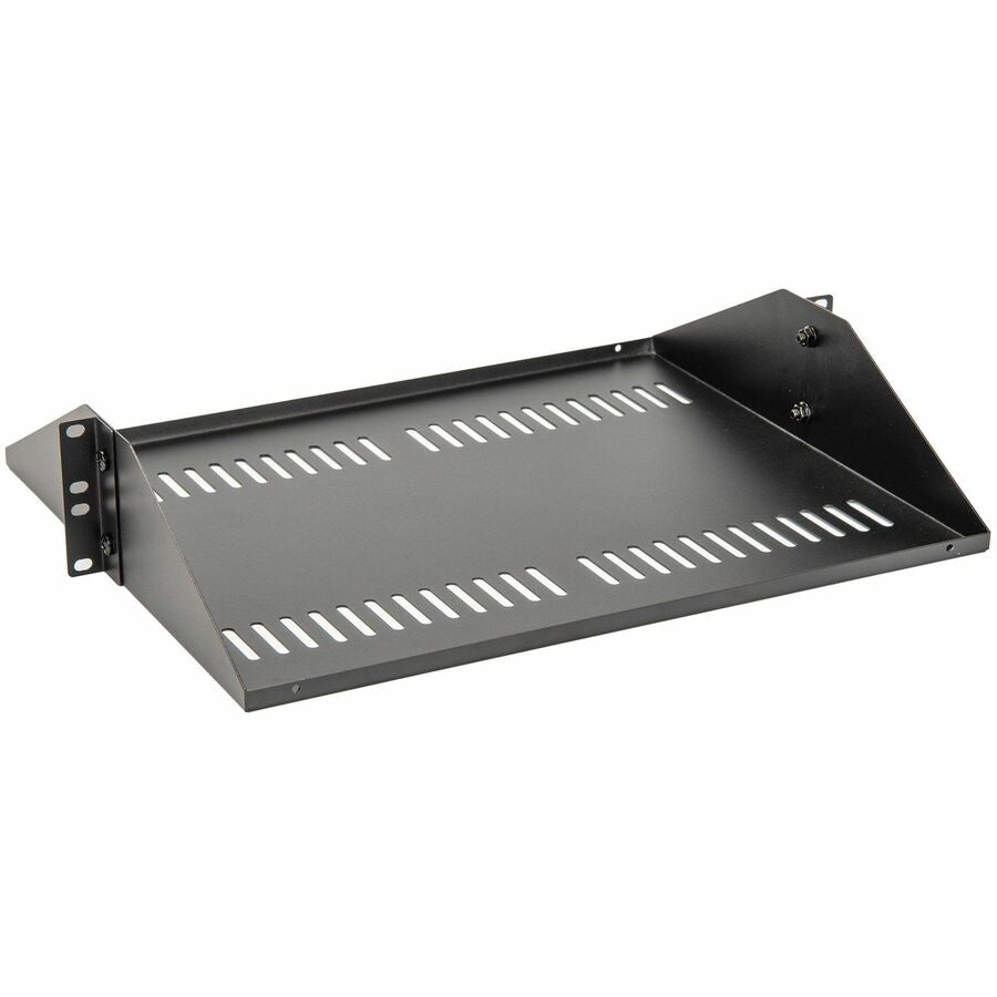 Rocstor Premium 2U Rack Center Rack Shelf Vented Cantilever 14in Y10E085-B1
