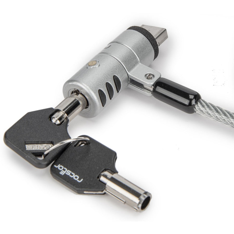 Rocstor Rocbolt USB Cable Lock - Rocstor Rocbolt Premium USB Type-A Security Cable Keyed
