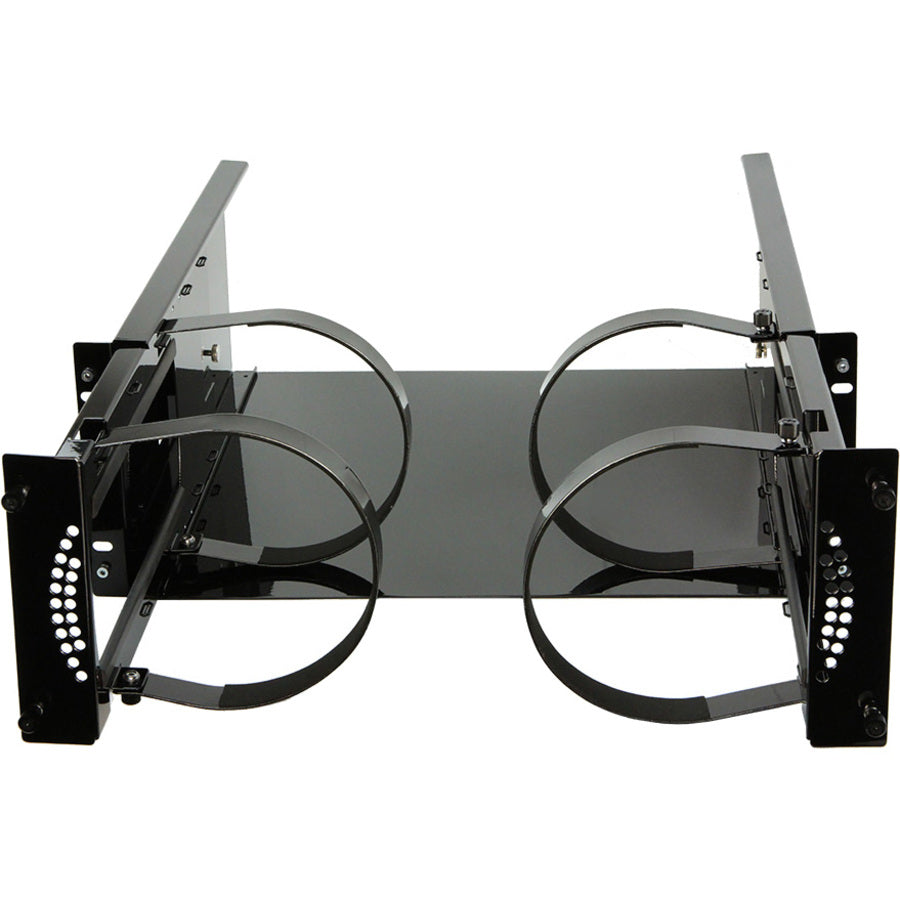 Rocstor Rocmount Pro-M Rm-Dual 4U Rackmount Mounting Kit Is For Installation Of Dual Mac Pro Computers In A Rack Cabinet - Mount Two Mac&Reg; Pro Computers Into A Single Rack Cabinet