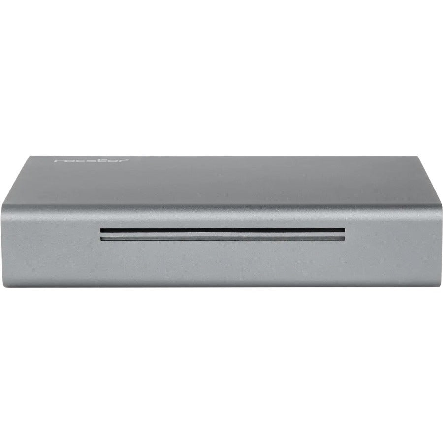Rocstor Rocpro D90 Drive Enclosure SATA/600 - USB 3.1 (Gen 2) Type C Host Interface External - Gray G351XX-A1
