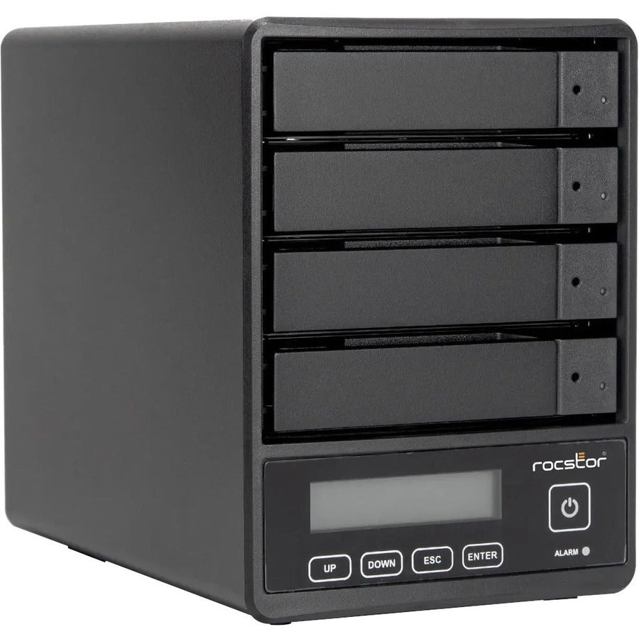 Rocstor Rocpro U35 DAS Storage System - 72TB Desktop RAID, USB 3.2 Type-C | TechISoft GP4416-01