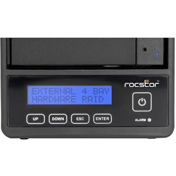 Rocstor Rocpro U35 DAS Storage System - 72TB Desktop RAID, USB 3.2 Type-C | TechISoft GP4416-01