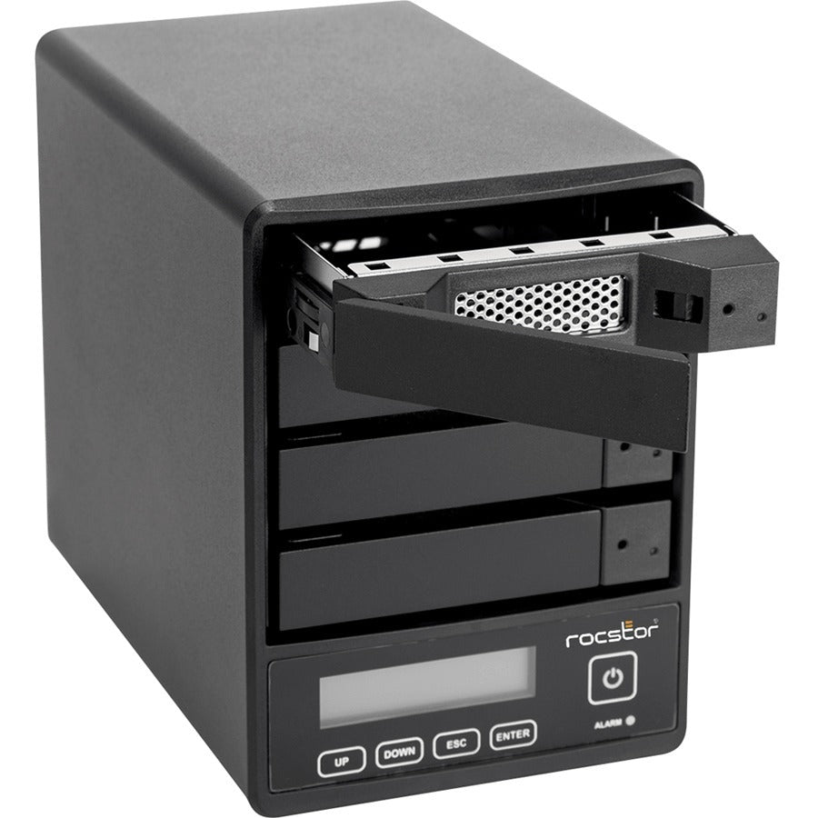 Rocstor Rocpro U35 DAS Storage System - 72TB Desktop RAID, USB 3.2 Type-C | TechISoft GP4416-01