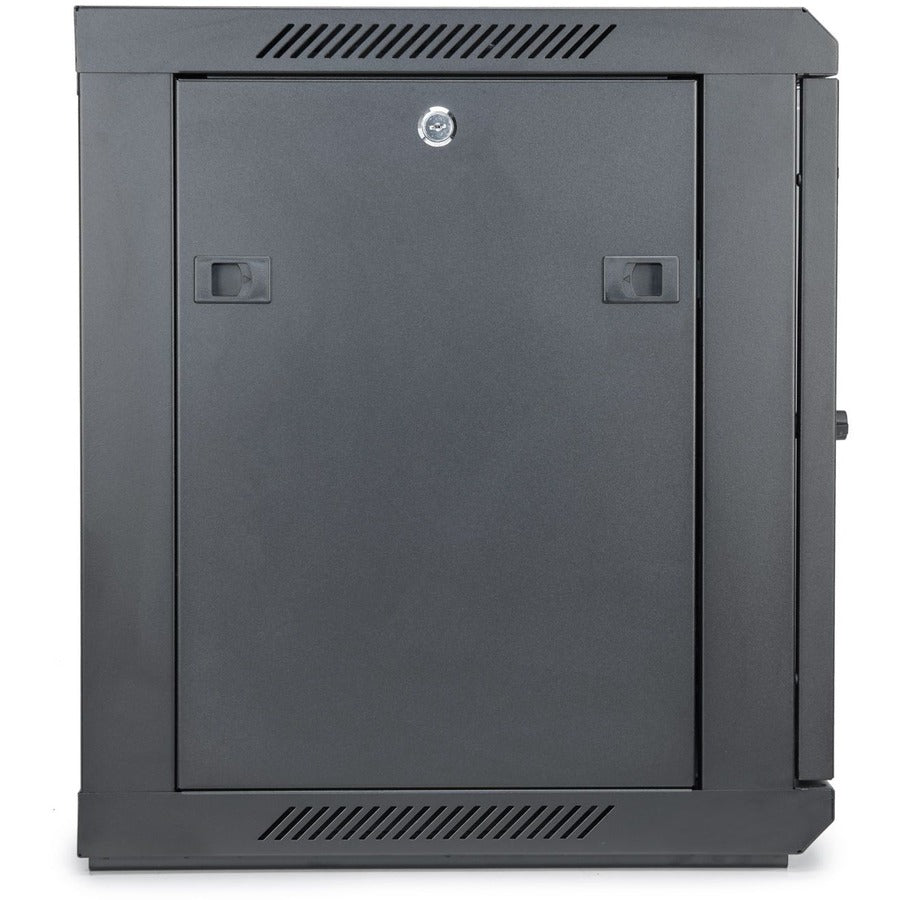 Rocstor Solidrack 9U Rack Enclosure Tempered Glass Window Y10E002-B1