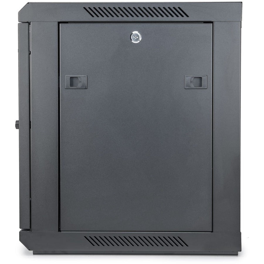 Rocstor Solidrack 9U Rack Enclosure Tempered Glass Window Y10E002-B1