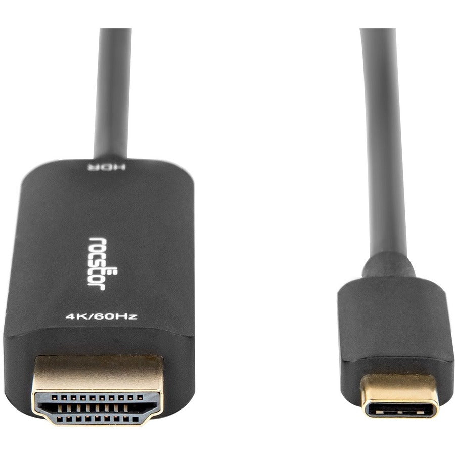 Rocstor Usb-C To Hdmi Video Cable 4K/60Hz - Usb Type-C To Hdmi - M/M