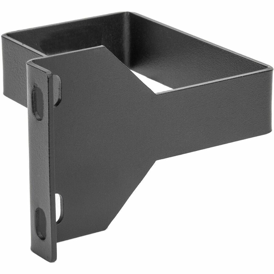 Rocstor Vertical Cable Management Hook - D-ring - Black - 1 - 1.5U Rack Height - Steel