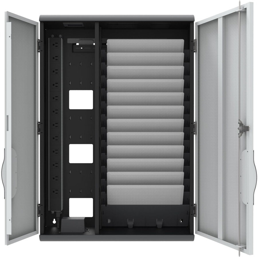 Rocstor Volt Cw12 Charging Wall,Mount 12 Devices Up To 13In