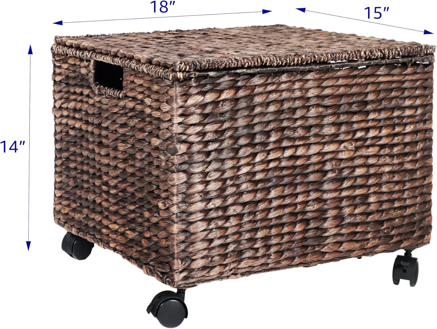 Rolling File Cabinet Dark Brown Hanging File Baskets