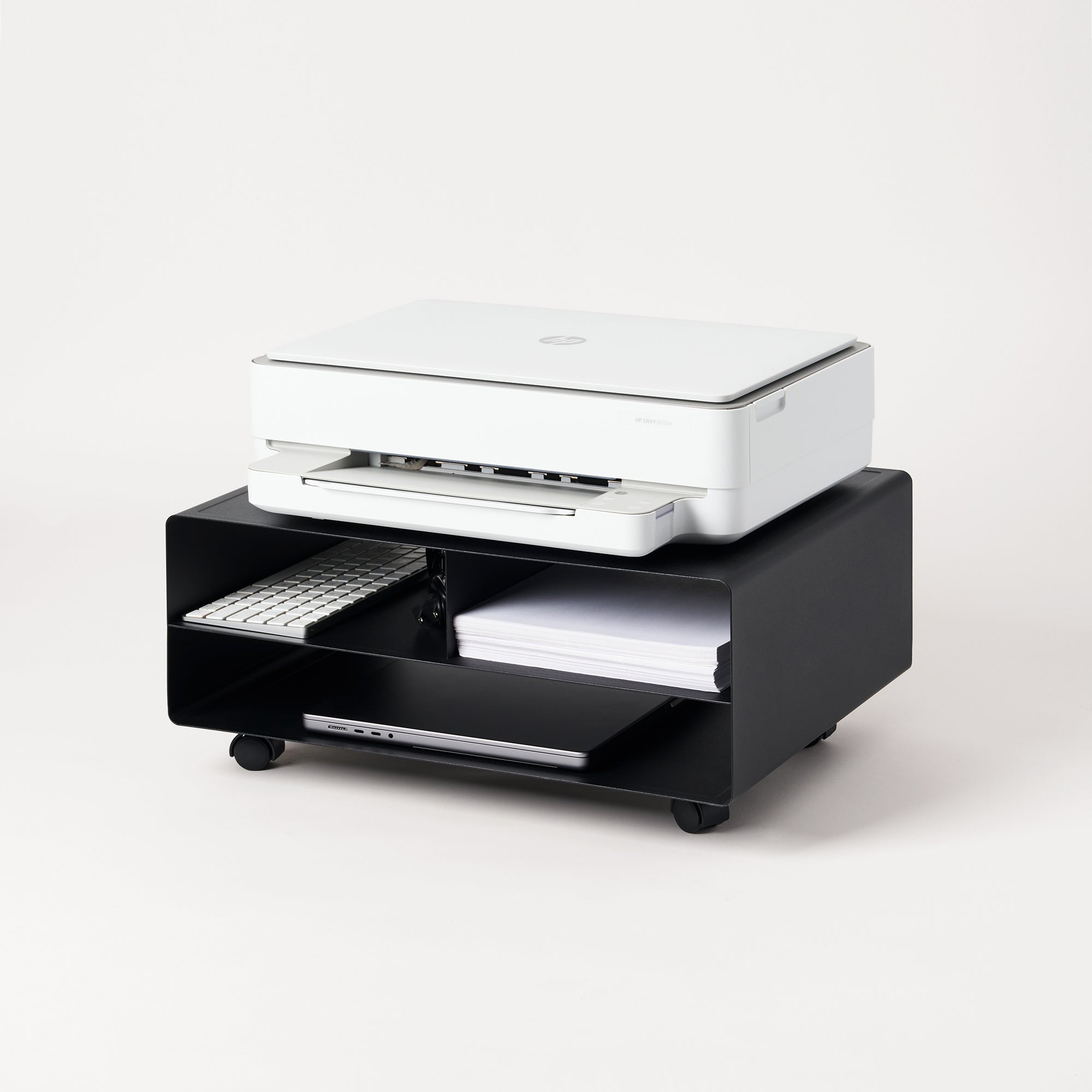 Rolling Printer Stand - Steel