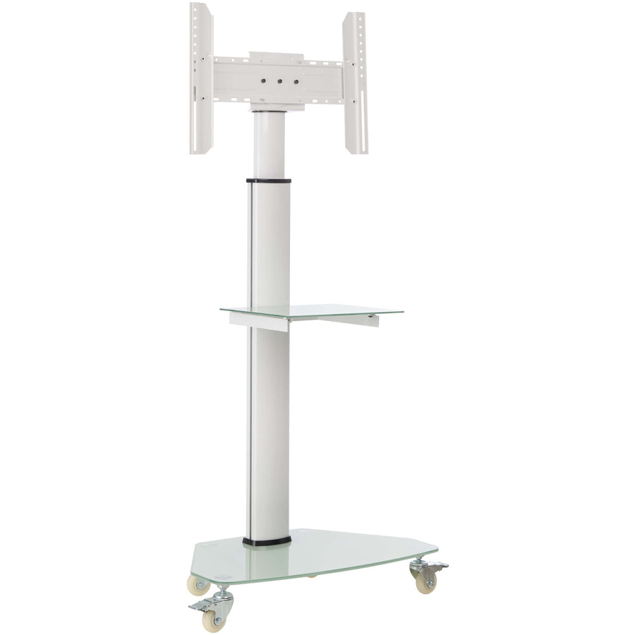 Rolling TV Cart Height-Adjustable - Tripp Lite DMCS3770SG75W Monitor Cart VESA | Tecisoft