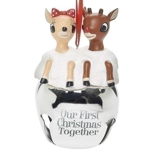 Roman Rudolph and Clarice Ornament