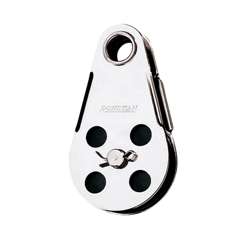 Ronstan Wire Block - Tubular Rivet Head w/Removable Nylatron&reg; Sheave - 45mm (1-3/4")