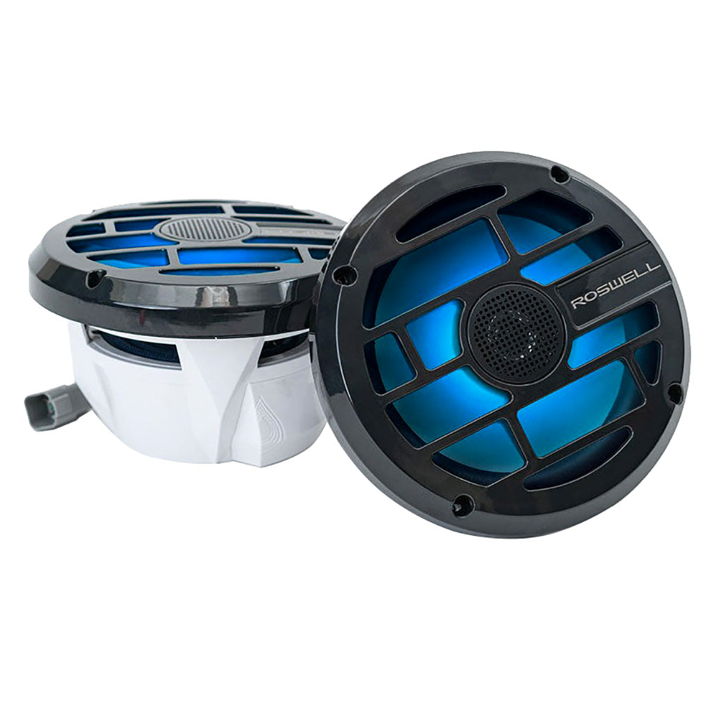 Roswell R Series 7.7&rdquo; Marine Speakers - Anthracite Grille - 80W RMS &amp; 160W Peak